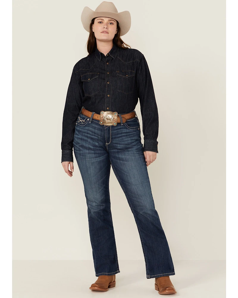 Ariat Women's Mid Rise Miriam Bootcut Irvine Jeans - Plus