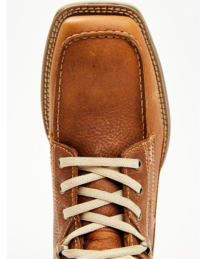 Cody James Men's 6.5" Xero Lite Lace-Up Moc Work Boots - Composite Toe