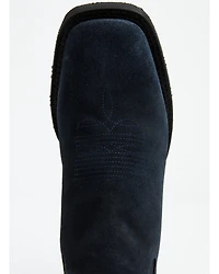 Laredo Men's Cambridge Suede Western Ankle Boots - Broad Square Toe