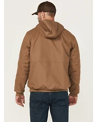 Hawx Men's FR Hooded Bomber Work Jacket