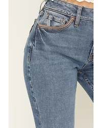 Shyanne Women's Luna High Rise Flare Stretch Denim Jeans