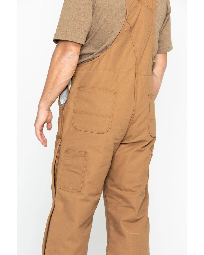 Carhartt Men's FR Duck Quilt-Lined Bib Overalls