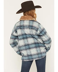 Shyanne Women's Sherpa Collar Shacket