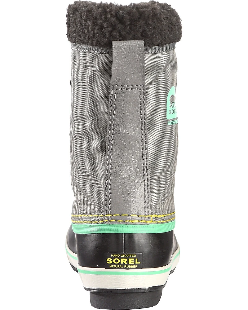 Sorel Boys' Grey Yoot Pac Nylon Boots - Round Toe
