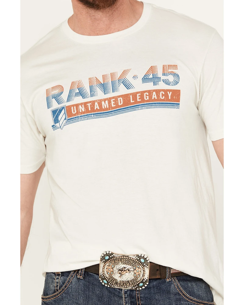 Rank 45® Men's Stria Short Sleeve Graphic T-Shirt