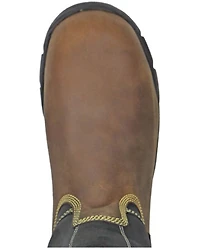 Hoss Men's Slag Waterproof Metguard Wellington Work Boots - Composite Toe