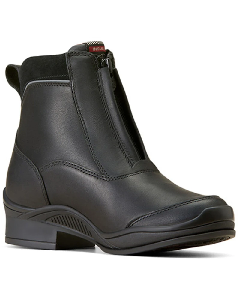 Ariat Women's Extreme Pro Zip Waterproof Insulated Paddock English Riding Boots - Round Toe