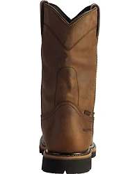 Justin Men's Wyoming Waterproof Internal Met Guard Pull-On Work Boots