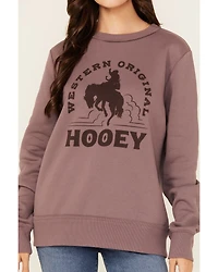 Hooey Women's Bronco Graphic Crewneck Sweatshirt