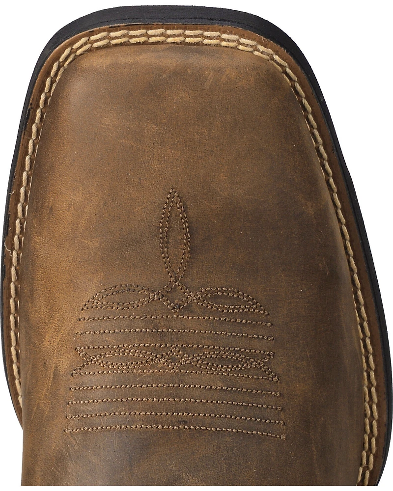 Ariat Men's Distressed Camo Sport Patriot Western Boots - Broad Square Toe