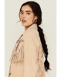 Scully Women's Fringe and Beaded Jacket