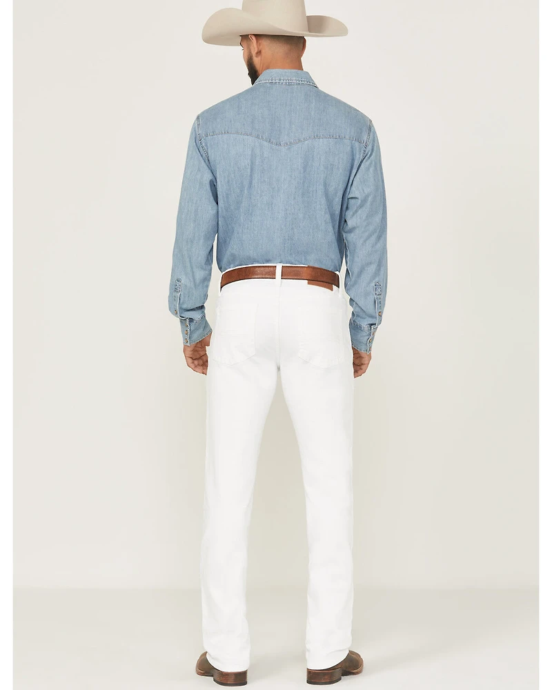 Cody James Men's Blanco Wash Jackson Slim Straight Stretch Denim Jeans