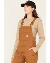 Carhartt Women's Loose Fit Canvas Bib Overalls