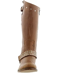 Liberty Black Women's Veronica Harness Boots - Round Toe
