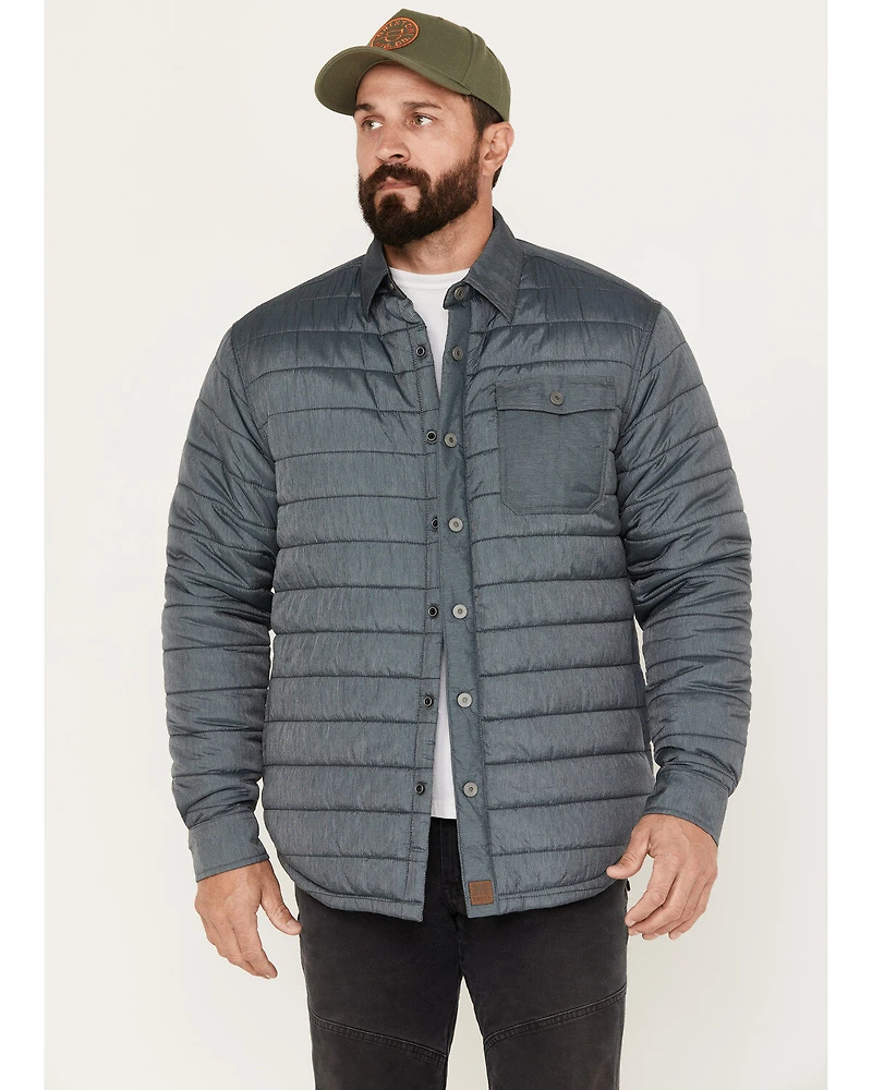 Dakota Grizzly Men's Lucas Quilted Lightweight Fleece Lined Jacket