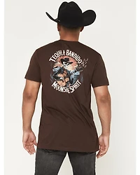 Moonshine Spirit Men's Tequila Bandito Short Sleeve Graphic T-Shirt