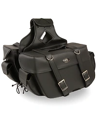 Milwaukee Leather Large Zip-Off Throw Over Saddle Bag