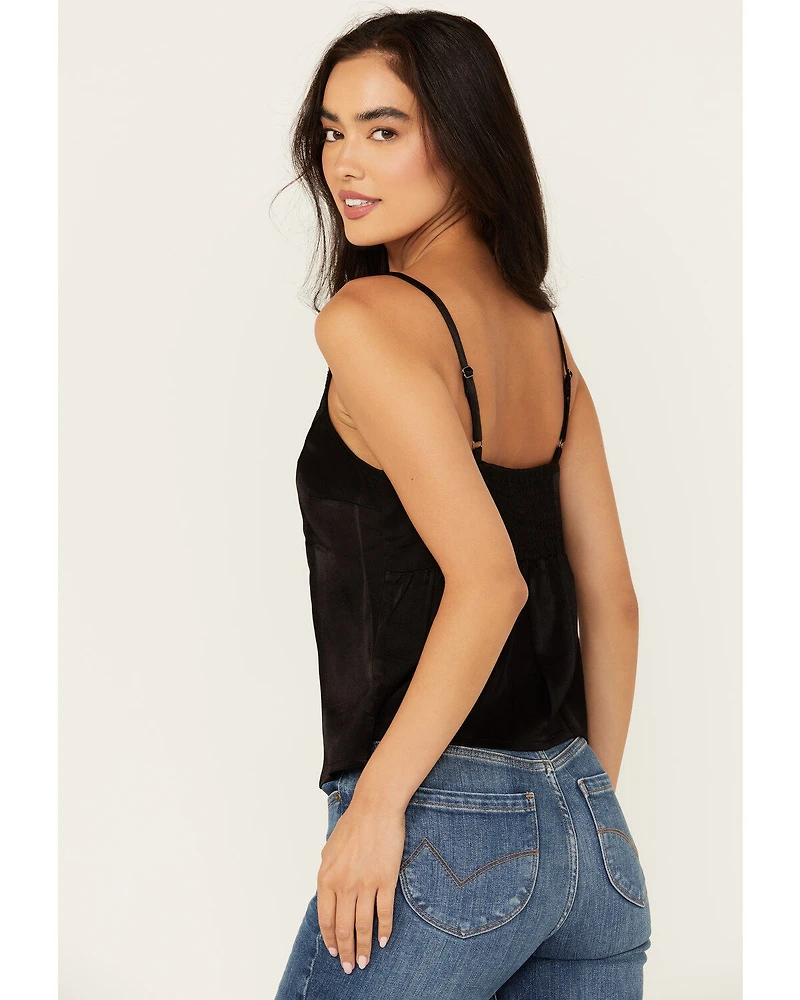 Shyanne Women's Lace Satin Cami