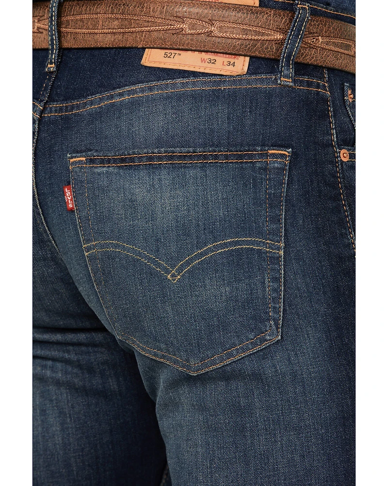 Levi's Men's 527™ Dark Wash Slim Stretch Bootcut Jeans