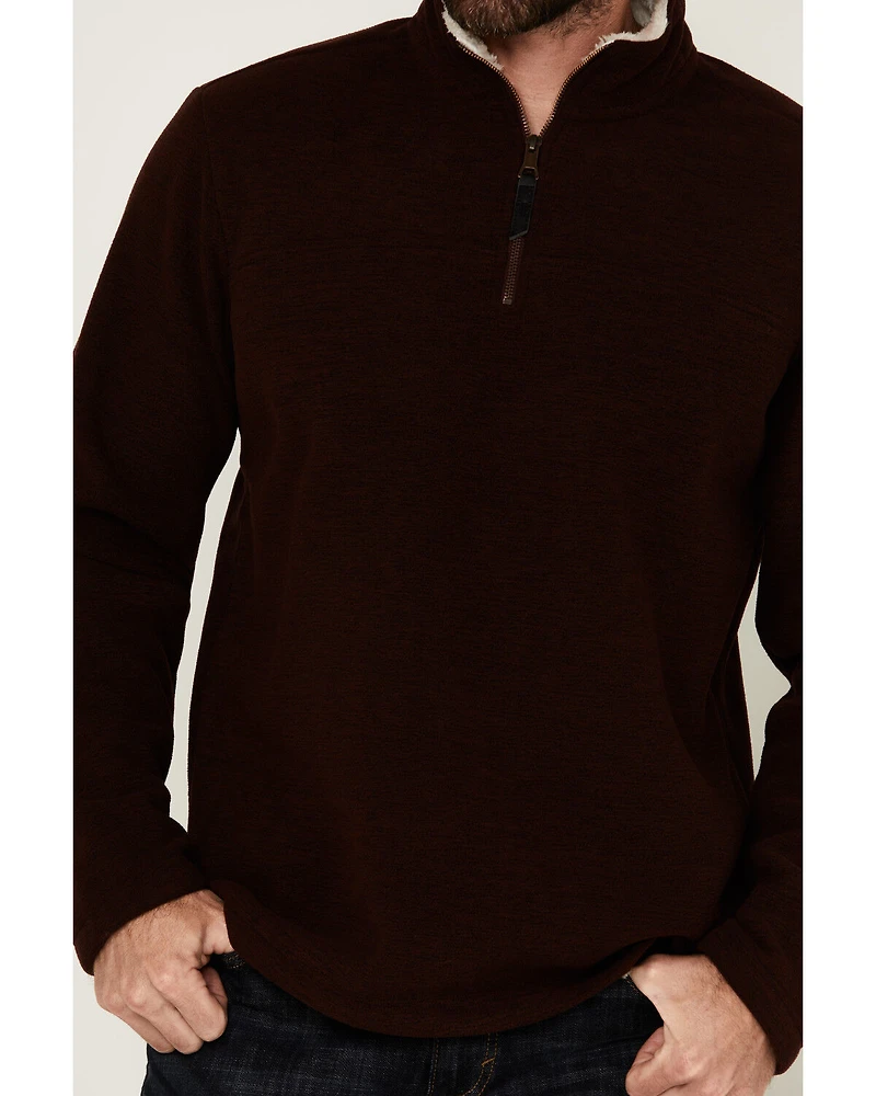 Cody James Men's Arctic Solid 1/4 Zip Fleece Pullover