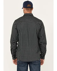 Hawx Men's FR Plaid Print Long Sleeve Button-Down Western Work Shirt
