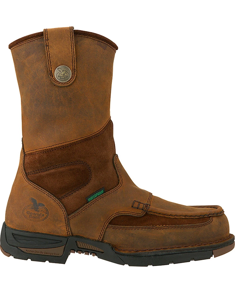 Georgia Men's Athens Steel Toe Wellington Boots