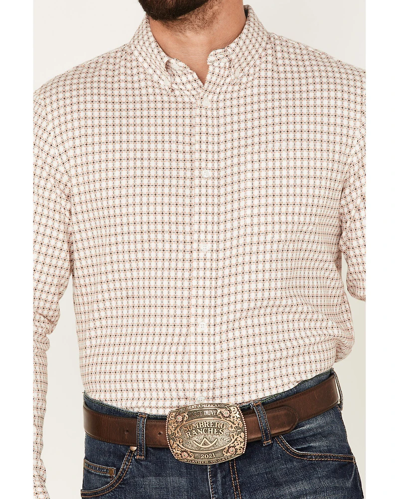 Cody James Men's Getaway Check Button-Down Western Shirt