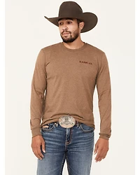 RANK 45® Men's Chardon Western Long Sleeve Graphic T-Shirt