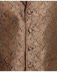 Rangewear by Scully Men's Notched Lapel Paisley Print Vest