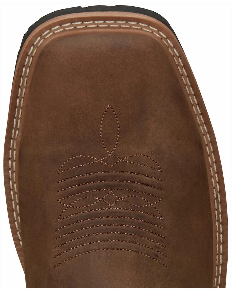 Justin Men's Derrickman Western Work Boots - Steel Toe