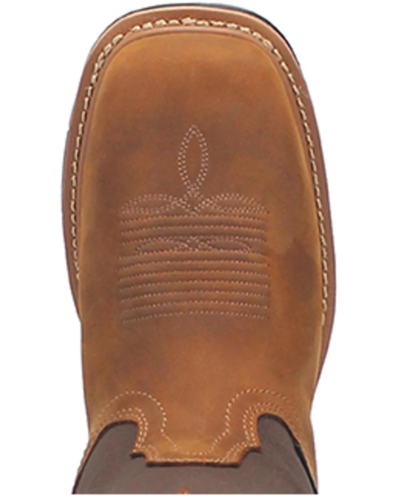 Dan Post Men's 11" Bram Waterproof Work Boots - Broad Square Toe