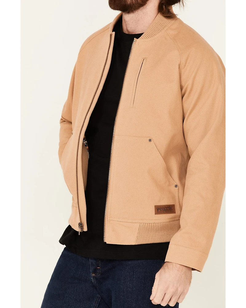 Pendleton Men's Pinehurst Canvas Bomber Jacket