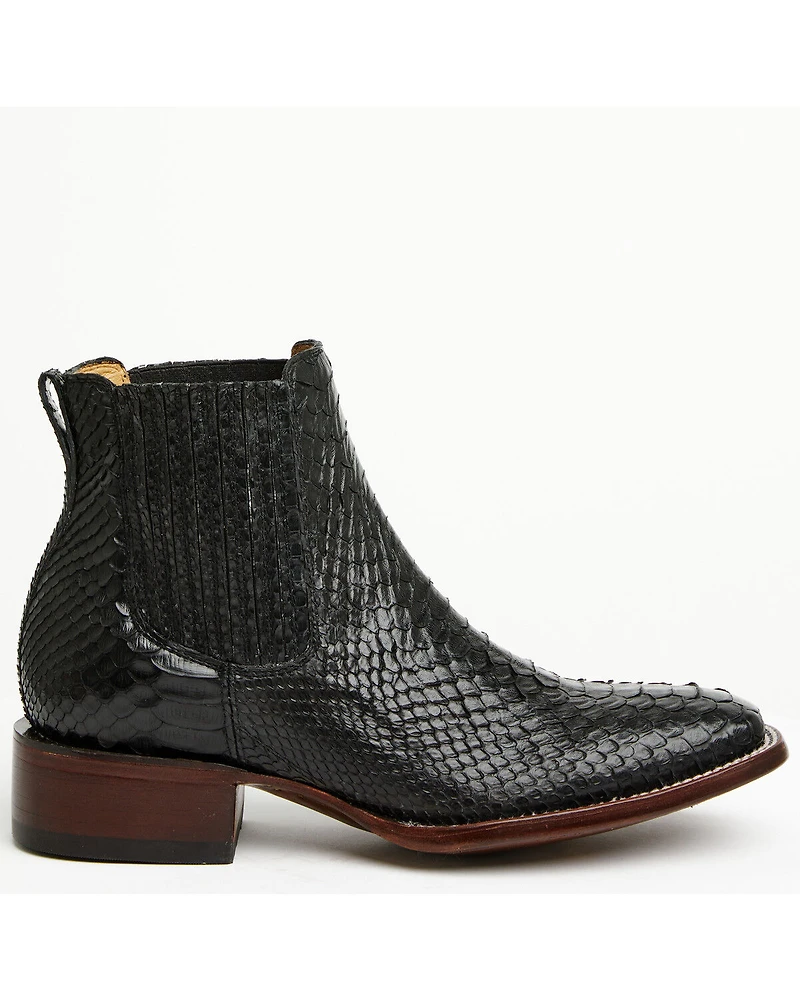 Cody James Men's Hash Exotic Python Western Ankle Boots