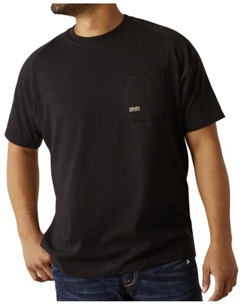 Ariat Men's Rebar Cotton Strong Work Hog Short Sleeve Shirt