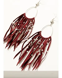 Idyllwind Women's Montoya Leather Fringe Earrings