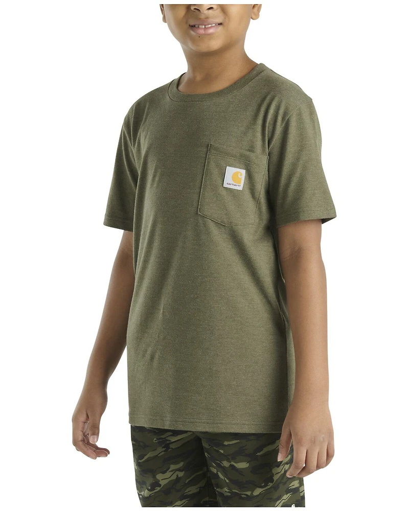 Carhartt Boys' Logo Short Sleeve Graphic T-Shirt