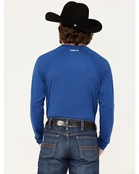 RANK 45® Men's Tornado Solid Performance Long Sleeve T-Shirt