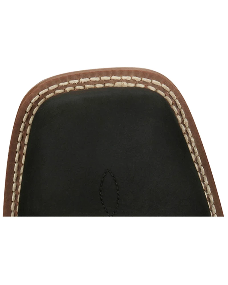 Justin Men's Big News Western Boots - Broad Square Toe
