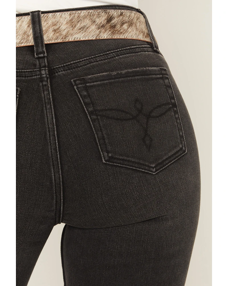 Shyanne Women's Petunia High Rise Trouser Comfort Stretch Denim Jeans