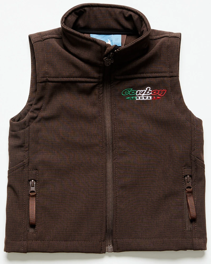 Cowboy Hardware Toddler Boys' Hecho en Mexico Softshell Vest