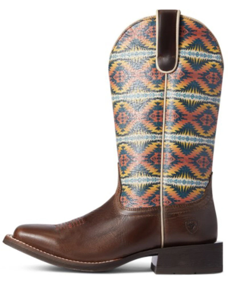 Ariat Women's Pendleton Circuit Savanna Performance Boots - Broad Square Toe