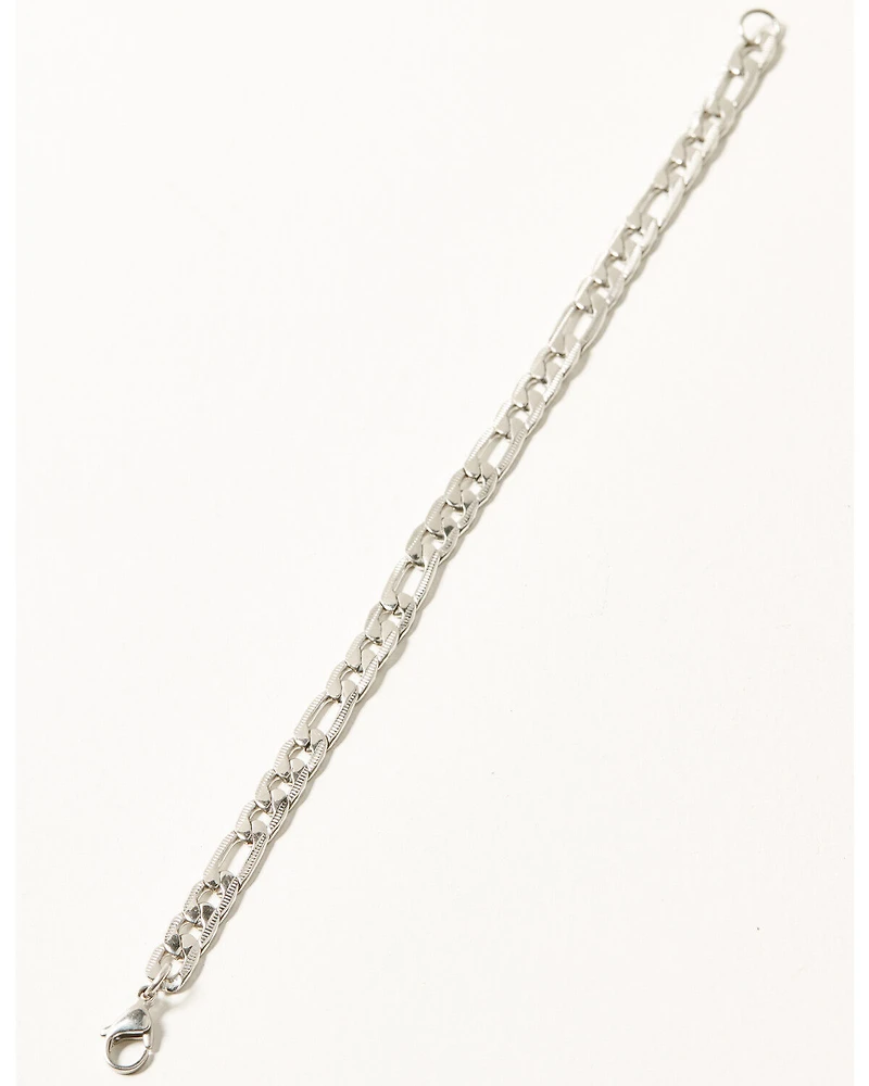 Cody James Men's Stainless Link Bracelet