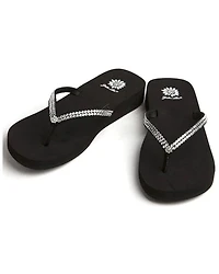 Yellow Box Women's Jello Rhinestone Sandals