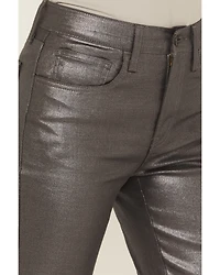 Levi's Women's Shine Til Dawn 724 High Rise Coated Straight Stretch Denim Jeans
