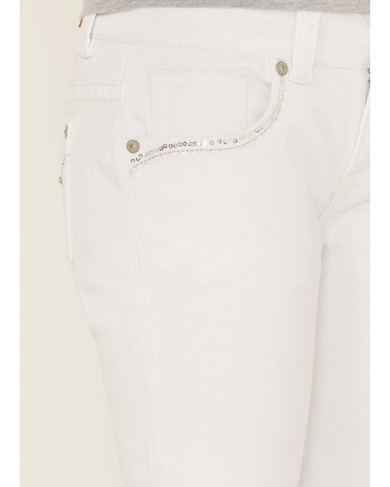Shyanne Girls' Rhinestone Bootcut Stretch Denim Jeans