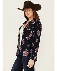 Shyanne Women's Buffalo Southwestern Print Shacket