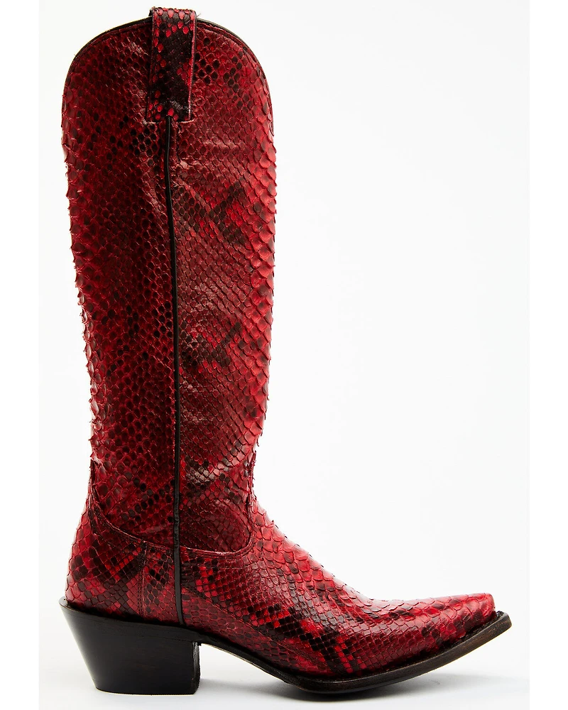 Idyllwind Women's Slay Exotic Python Western Boots - Snip Toe