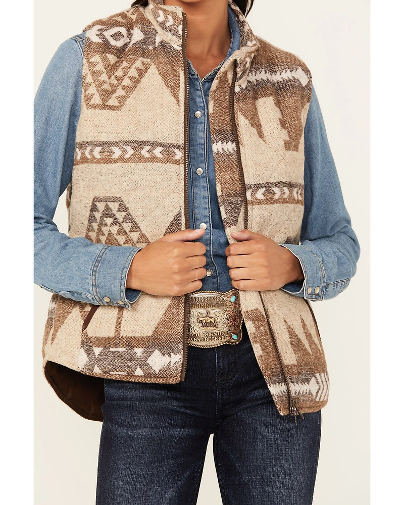 Outback Trading Co Women's Boot Barn Exclusive Southwestern Print Tennessee Vest