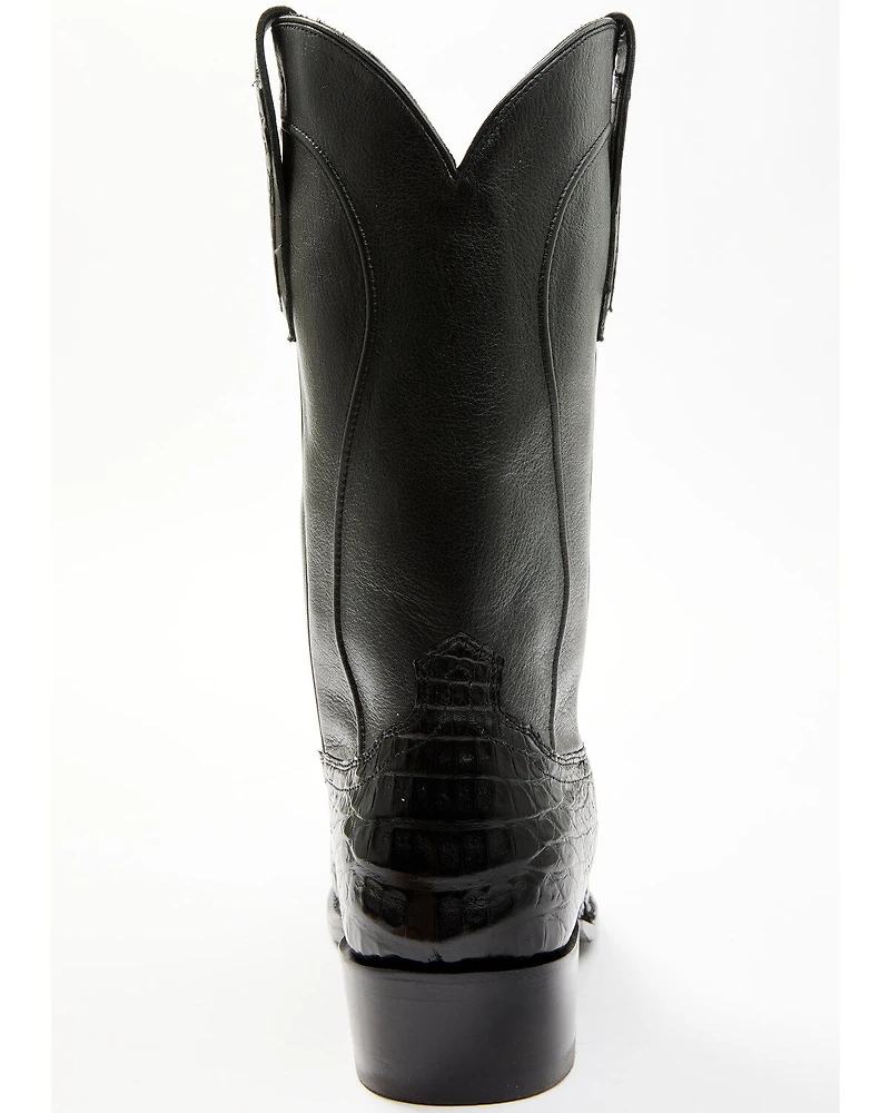 Cody James Black 1978® Men's Chapman Exotic Caiman Belly Western Boots - Round Toe