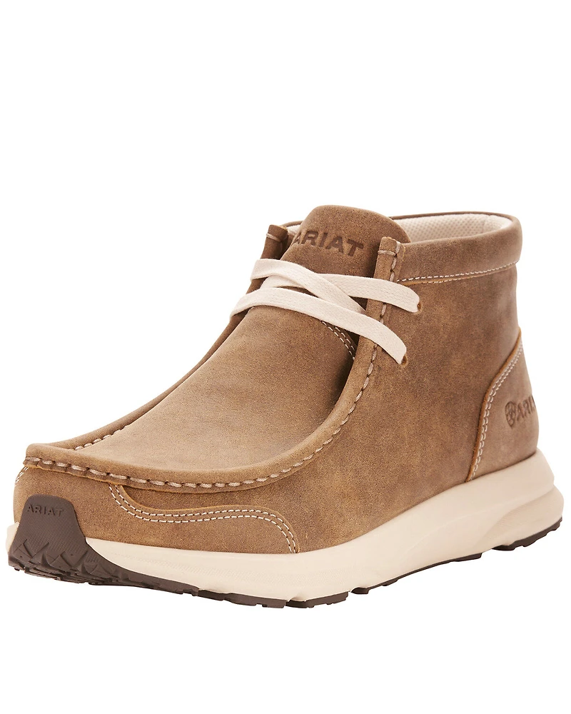 Ariat Women's Spitfire Brown Bomber Boots - Moc Toe